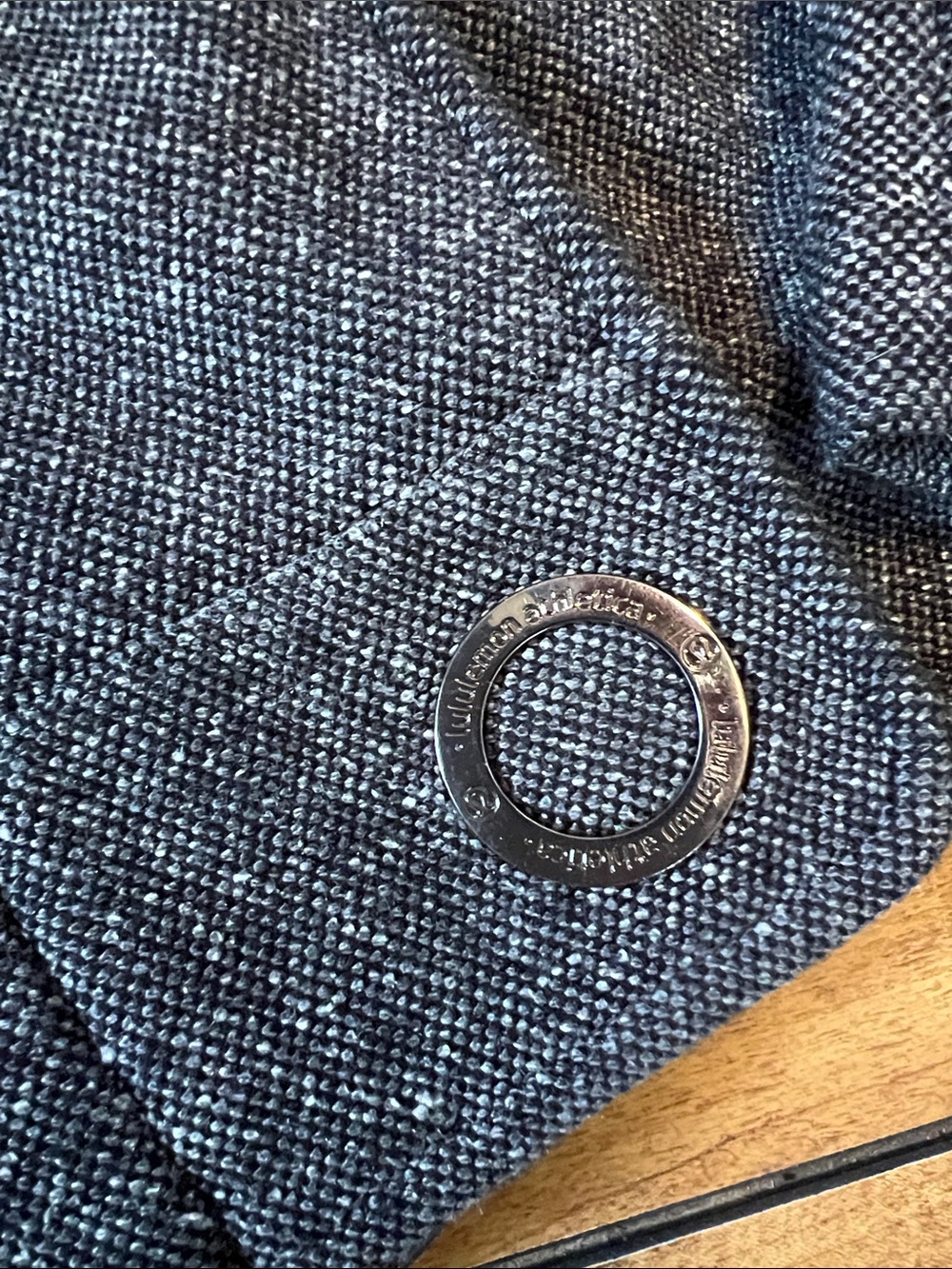 Lululemon Audrey Heather Charcoal High-Collar Button Front Jacket - Picture 2 of 9